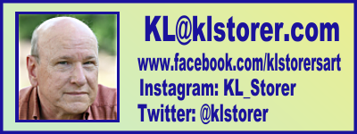 email address plus www.facebook.com/klstorer; Instagram - KL_Storer; Twitter - @klstorer