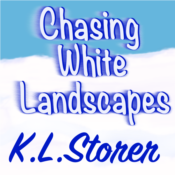CASHING WHITE LANDSCAPES, an EP by K.L.Storer, cover art
