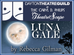 LUNA GALE & Dayton Theatre Guild combined logo.