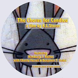'The Chorus for Candice' DVD label graphic