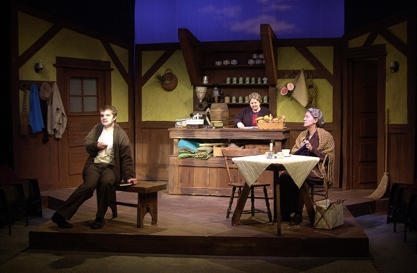 Billy, Eileen and Kate in Act I, Scene 1