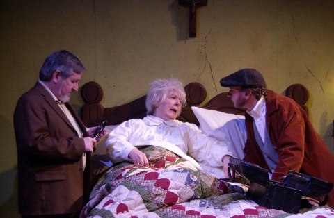 Doctor McSharry, Mammy O'Dougal and Johnny Pateen Mike