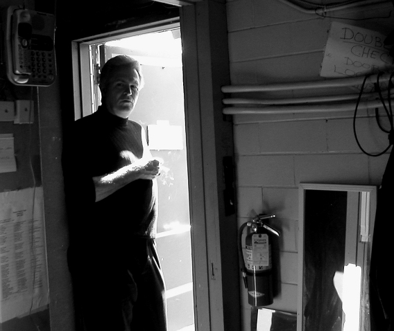 Greg in the greenroom