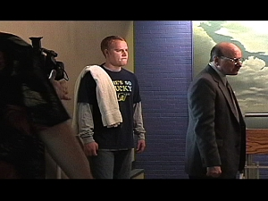 Dan Yohey and K.L.Storer on 'SPOOK UNIVERSITY SHOOT' summer 2006.