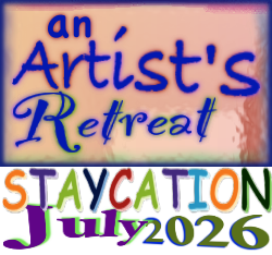 ARTIST'S RETREAT STAYCATION JULY 2026 icon