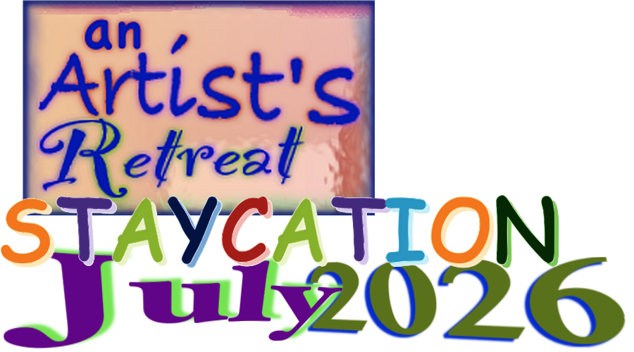 ARTIST'S RETREAT STAYCATION JULY 2026 banner