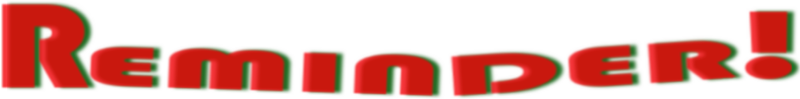 REMINDER