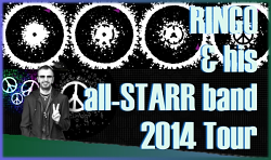 RINGO AND HIS ALLSTARR BAND 2014 TOUR icon