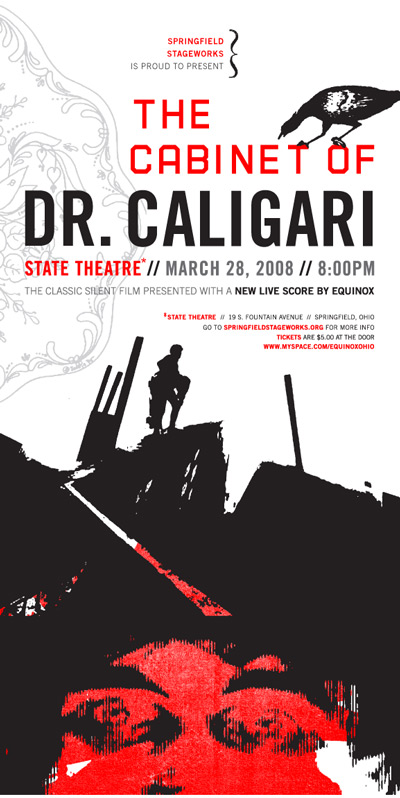 Springfield StageWorks presents THE CABINET OF DR. CALIGARI March 28 2008