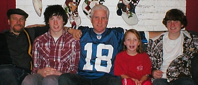 An Indianapolis family and a friend