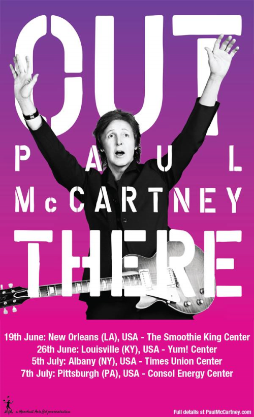 Paul McCartney Out There 2014 Tour