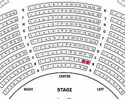 Seats for ENDGAME at Steppenwolf ‐‐ row B, center section, seats 10, 11, on isle