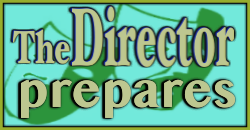 THE DIRECTOR PREPARES ICON