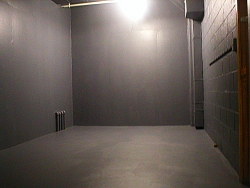 The finished gray room