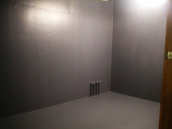 Finished gray room