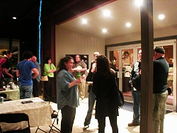 Secret City Film Festival 2008 attendees mingling