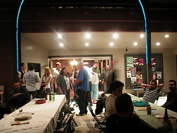 Secret City Film Festival 2008 attendees mingling